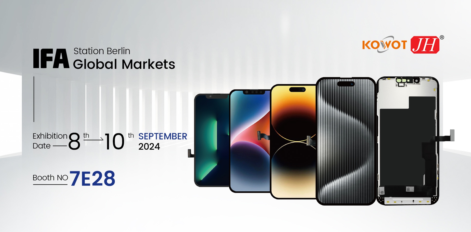 IFA Exhibition in Germany X JH LCDs