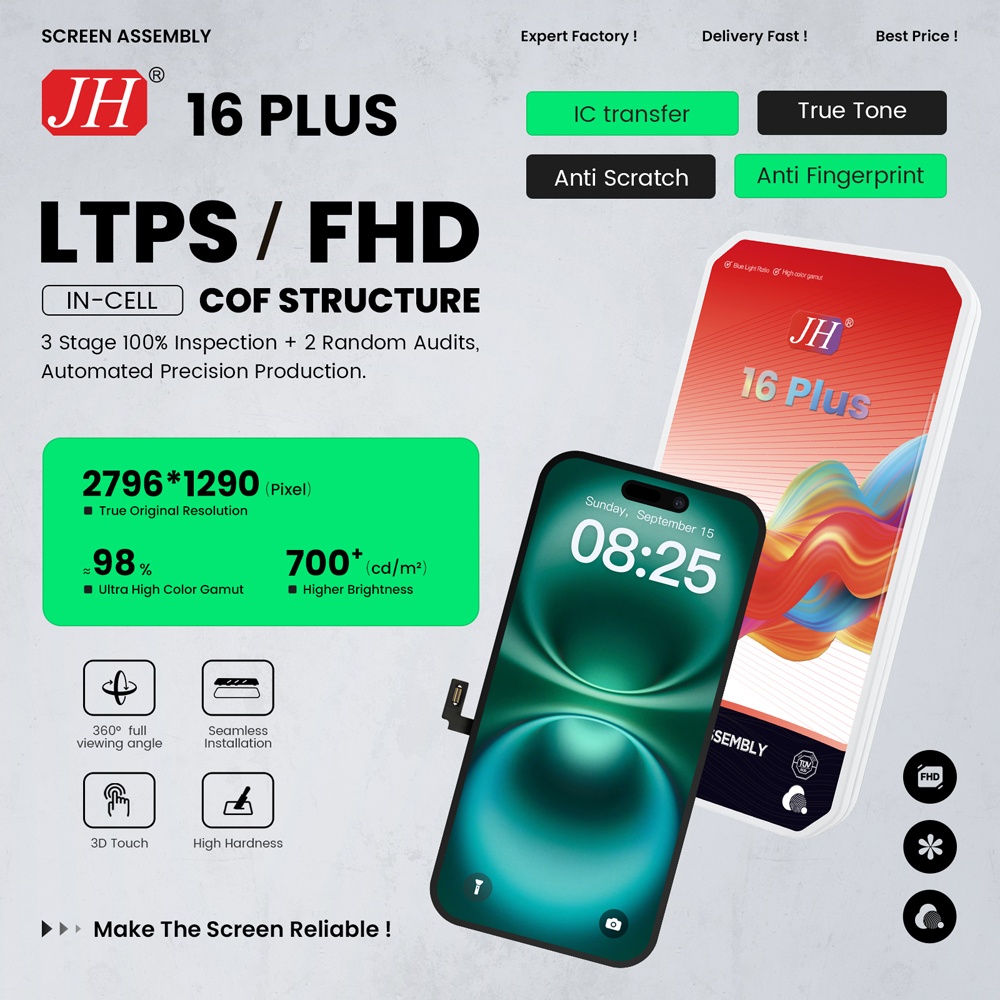 iPhone screen manufacturer