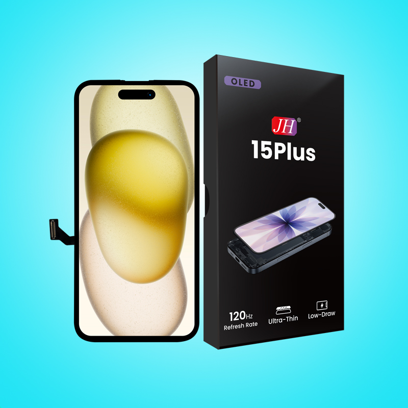 JH lcd iphone 15 PLUS Hard OLED Screen 