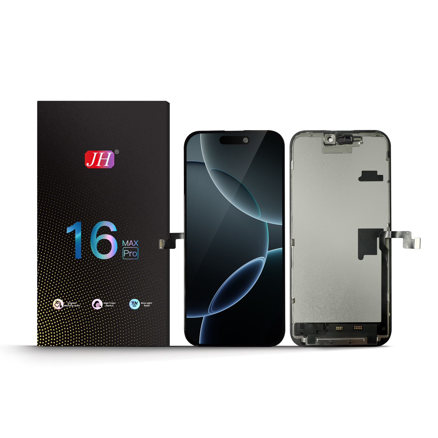 JH Iphone 16 Pro Max FHD incell LCD Screen Replacement