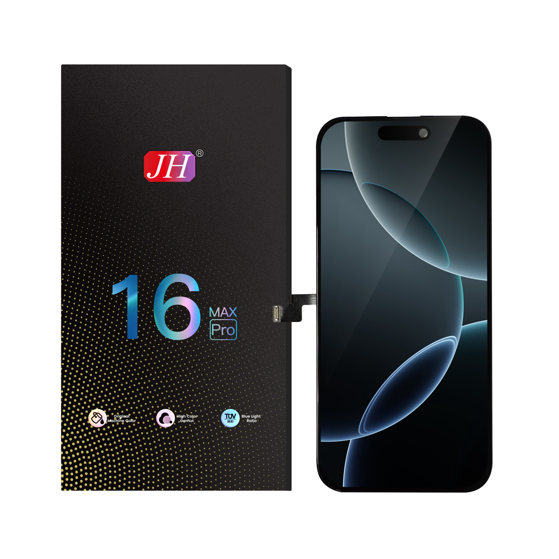 JH Iphone 16 Pro Max FHD incell LCD Screen Replacement